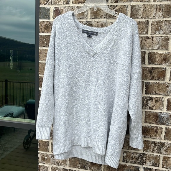 Oversized Gray Sweater - Picture 2 of 12
